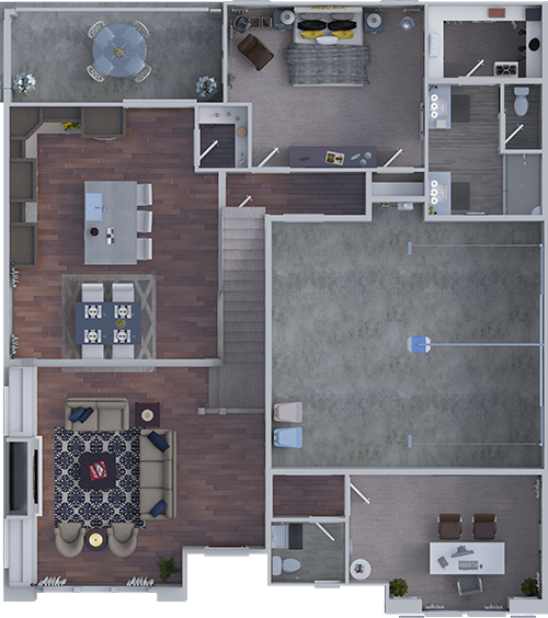 Motor Courts Plan 2 Aspen Boise Hunter Homes Virtual Walkthrough